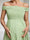 A-Line/Princess Off-the-Shoulder Sleeveless Floor-Length Maternity Dresses with Pleats