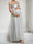 A-Line/Princess Spaghetti Straps Sleeveless Ankle-Length Sequins Maternity Dresses
