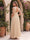 A-Line/Princess V-Neck Sleeveless Elegant Maternity Dresses with Split Side