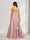 A-Line/Princess One-Shoulder Ruched Chiffon Maternity Bridesmaid Dresses with Split Side & Ruffles