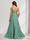 A-Line/Princess One-Shoulder Sleeveless Ruched Maternity Bridesmaid Dresses with Split Side