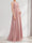 A-Line/Princess V-Neck Sleeveless Ruched Sweet Maternity Bridesmaid Dresses with Pleats