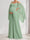 A-Line/Princess Cold Shoulder Ruched Floor-Length Maternity Bridesmaid Dresses with Ruffles & Cape