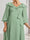 A-Line/Princess V-Neck Long Sleeves Maternity Bridesmaid Dresses with Ruffles & Bow