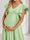 A-Line/Princess V-Neck Flutter Sleeves Modest Maternity Bridesmaid Dresses with Ruffles
