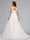 Ball Gown V-Neck Sleeveless Long Elegant Maternity Wedding Dresses with Appliques
