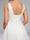 Ball Gown V-Neck Sleeveless Long Elegant Maternity Wedding Dresses with Appliques