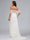 A-Line/Princess Strapless Short Sleeves Ruched Lace Maternity Wedding Dresses with Appliques
