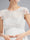 A-Line/Princess Scoop Lace Floor-Length Maternity Wedding Dresses with Appliques