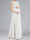 A-Line/Princess Scoop Lace Floor-Length Maternity Wedding Dresses with Appliques