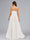 Chiffon A-Line/Princess Halter Sleeveless Floor-Length Maternity Wedding Dresses with Lace