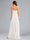 A-Line/Princess Spaghetti Straps Sleeveless Ruched Chiffon Maternity Wedding Dresses