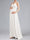 A-Line/Princess Spaghetti Straps Sleeveless Ruched Chiffon Maternity Wedding Dresses