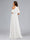 Sweet A-Line/Princess Halter Floor-Length Maternity Wedding Dresses with Ruffles