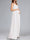 A-Line/Princess V-Neck Sleeveless Ruched Floor-Length Maternity Wedding Dresses