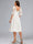 A-Line/Princess Scoop Neck Knee-Length Chiffon Maternity Wedding Dresses with Bow