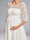 A-Line/Princess Scoop Neck Knee-Length Chiffon Maternity Wedding Dresses with Bow