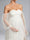 A-Line/Princess Sweetheart Sweep Train Long Sleeves Tulle Maternity Wedding Dresses with Side Slit
