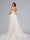A-Line/Princess Off-the-Shoulder Tulle Sweep Train Maternity Wedding Dresses with Appliques