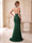 Trumpet/Mermaid Halter Neck Sleeveless Floor Length Maternity Wedding Guest Dresses