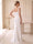 Sheath/Cloumn Square Neck Sleeveless Floor Length Maternity Wedding Guest Dresses with Side Slit