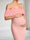 Trumpet/Mermaid Off-the-Shoulder Floor-Length Maternity Wedding Guest Dresses with 3D Floral