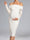 Sheath/Cloumn Off-the-Shoulder Long Sleeves Knee-Length Ruched Maternity Wedding Guest Dresses with 3D Floral