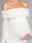 Sheath/Cloumn Off-the-Shoulder Long Sleeves Knee-Length Ruched Maternity Wedding Guest Dresses with 3D Floral