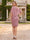 Sheath/Cloumn Round Neck Short Sleeves Knee-Length Lace Maternity Wedding Guest Dresses