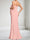 Trumpet/Mermaid Off-the-Shoulder Floor-Length Maternity Wedding Guest Dresses with Cape