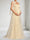 A-Line/Princess Sleeveless Tulle Floor-Length Maternity Wedding Guest Dresses with Bowknot