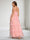A-Line/Princess Square Neck Sleeveless Tulle Ankle-Length Maternity Wedding Guest Dresses with Ruffles