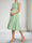 A-Line/Princess Round Neck Sleeveless Knee-Length Chiffon Maternity Wedding Guest Dresses
