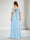 Chiffon A-Line V-Neck Floor-Length Maternity Bridesmaid Dresses With Ruffles