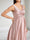A-Line/Princess V-Neck Maternity Bridesmaid Dresses With Pleats