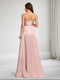 A-Line/Princess Spaghetti Straps Ruched Maternity Bridesmaid Dresses