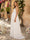 A-Line/Princess Scoop Sleeveless Floor-Length Maternity Wedding Dresses With Applique