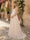 A-Line/Princess Square Neck Spaghetti Straps Sleeveless Floor-Length Maternity Wedding Dresses With Applique