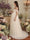 A-Line/Princess Off the Shoulder Strapless Floor-Length Maternity Wedding Dresses With Applique