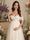 A-Line/Princess Off the Shoulder Strapless Floor-Length Maternity Wedding Dresses With Applique