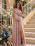A-Line/Princess One-Shoulder Sleeveless Maternity Bridesmaid Dresses With Ruffles