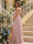 A-Line/Princess One-Shoulder Sleeveless Maternity Bridesmaid Dresses With Ruffles
