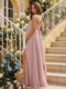 A-Line/Princess One-Shoulder Sleeveless Maternity Bridesmaid Dresses With Ruffles