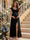 A-Line/Princess Sweetheart Ankle-Length Maternity Bridesmaid Dresses With Ruffles &Split Side