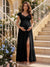 A-Line/Princess Sweetheart Ankle-Length Maternity Bridesmaid Dresses With Ruffles &Split Side