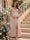 A-Line/Princess Sweetheart Ankle-Length Maternity Bridesmaid Dresses With Ruffles &Split Side