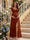 A-Line/Princess Sweetheart Ankle-Length Maternity Bridesmaid Dresses With Ruffles &Split Side