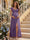 A-Line/Princess Sweetheart Ankle-Length Maternity Bridesmaid Dresses With Ruffles &Split Side