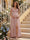 A-Line/Princess Sweetheart Ankle-Length Maternity Bridesmaid Dresses With Ruffles &Split Side