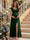 A-Line/Princess Sweetheart Ankle-Length Maternity Bridesmaid Dresses With Ruffles &Split Side